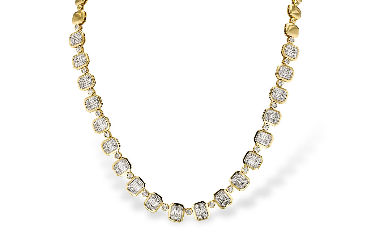 E275-19059: NECKLACE 2.48 BAG 2.95 TW (16")