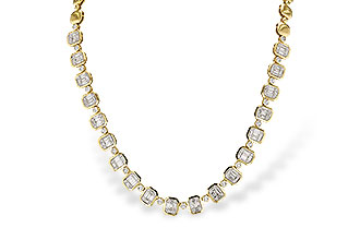 E275-19059: NECKLACE 2.48 BAG 2.95 TW (16")