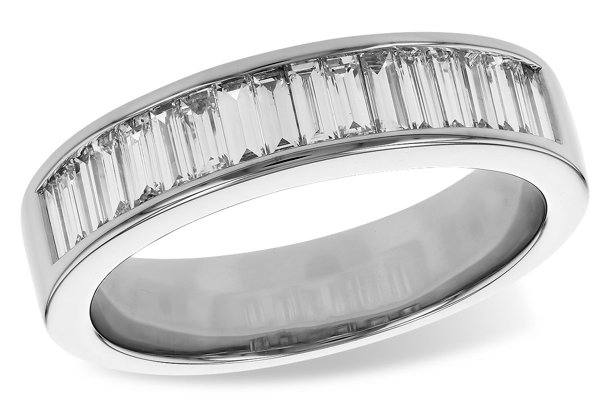 E275-19068: LDS DIA WED RG .70 TW BAGUETTES