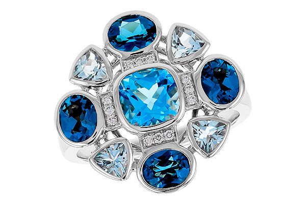 E275-21741: LDS RG 3.19 TW BLUE TOPAZ 3.25 TGW