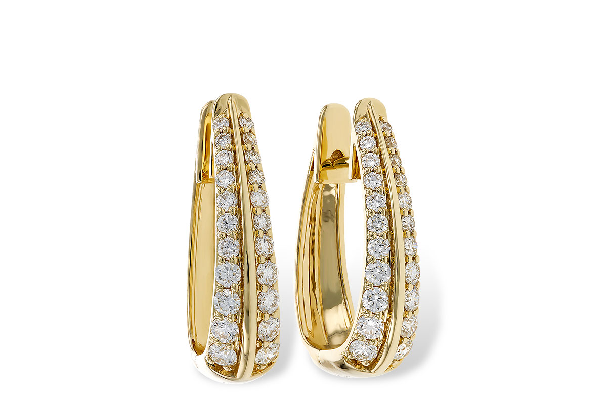 E275-21805: EARRINGS 1.00 TW