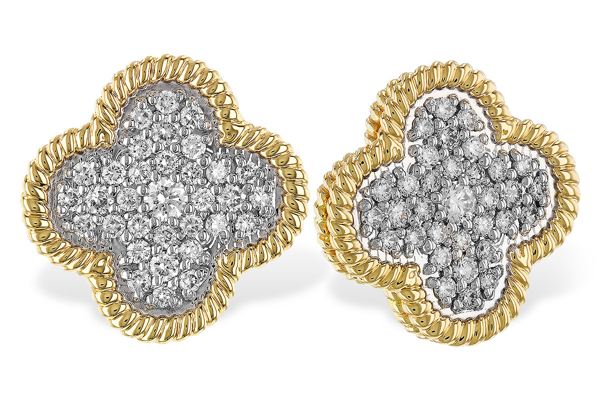 E275-23605: EARRINGS .50 TW