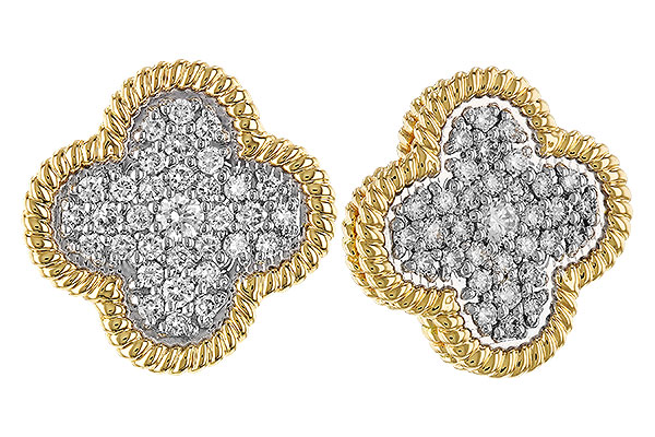 E275-23605: EARRINGS .50 TW