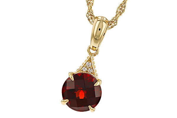 E275-25386: NECK 1.46 GARNET 1.47 TGW (7MM RD)