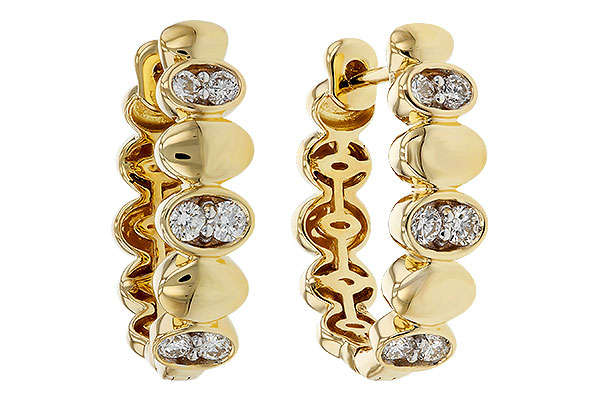 E275-27259: EARRINGS .36 TW