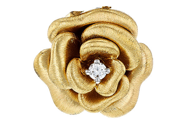 E276-09977: PENDANT .03CT (LARGE FLOWER PENDANT FROM A276-09969)