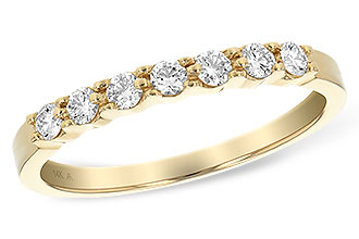 F093-42714: LDS DIA WED RG .25 TW (7 STONES)