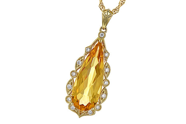 F273-39941: NECK 3.38 CITRINE 3.50 TGW