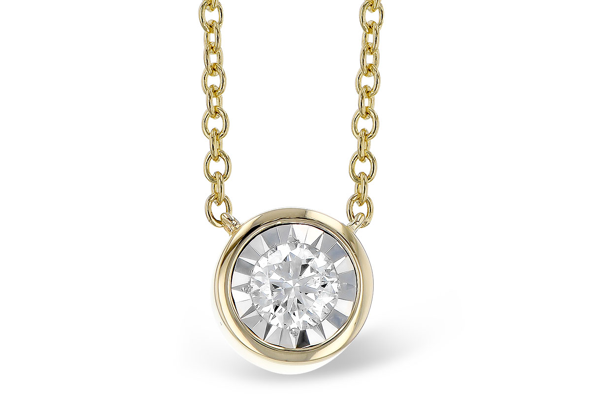 F273-39986: NECKLACE .32 BR (18")