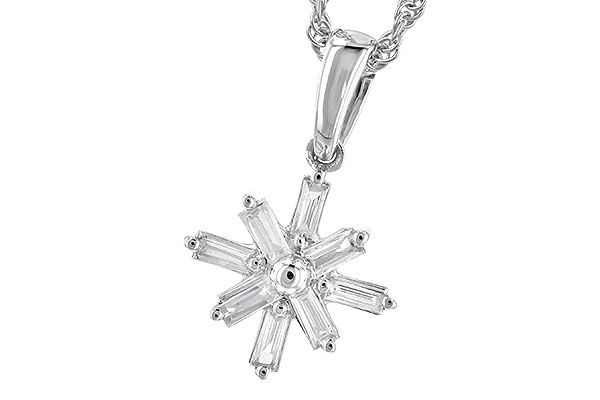 F273-41795: NECK .14 TW BAGUETTES