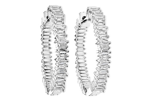 F273-42686: EARR .35 CTS TW BAGUETTE DIAS