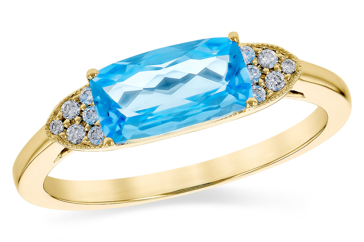 F274-28095: LDS RG 1.44 BLUE TOPAZ 1.52 TGW