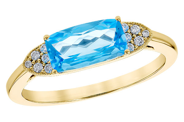 F274-28095: LDS RG 1.44 BLUE TOPAZ 1.52 TGW