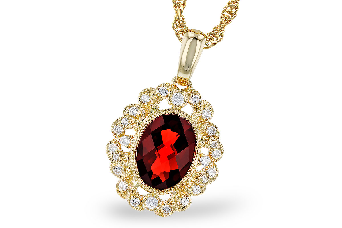 F274-29968: NECK 1.40 GARNET 1.54 TGW (8x6MM GAR)