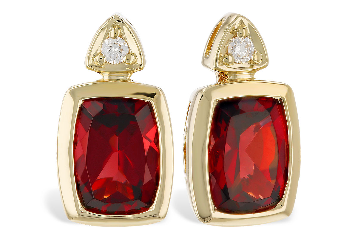 F274-31795: EARR 1.90 TW GARNET 1.94 TGW (7x5MM GAR)