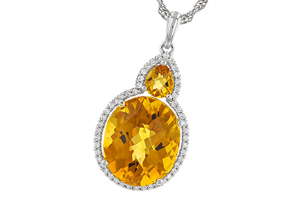 F274-32677: NECK 5.70 TW CITRINE 5.85 TGW (13x11 OVAL)