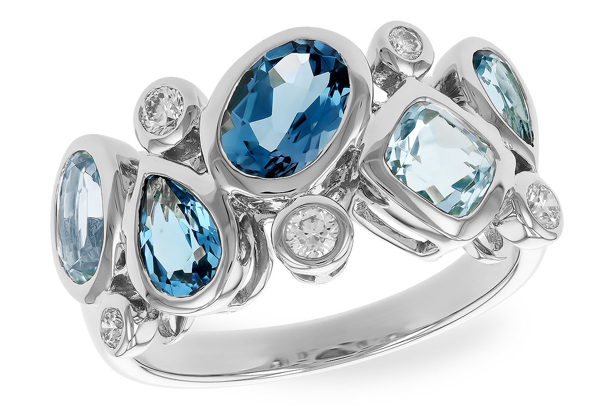 F274-33550: LDS RG 2.57 BLUE TOPAZ TW 2.75 TGW