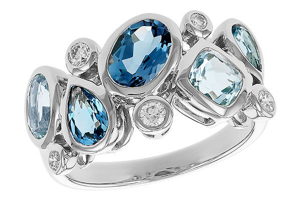 F274-33550: LDS RG 2.57 BLUE TOPAZ TW 2.75 TGW