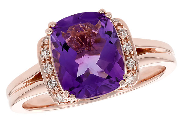 F274-34495: LDS RG 2.33 AMETHYST 2.42 TGW (10x8MM AMY)