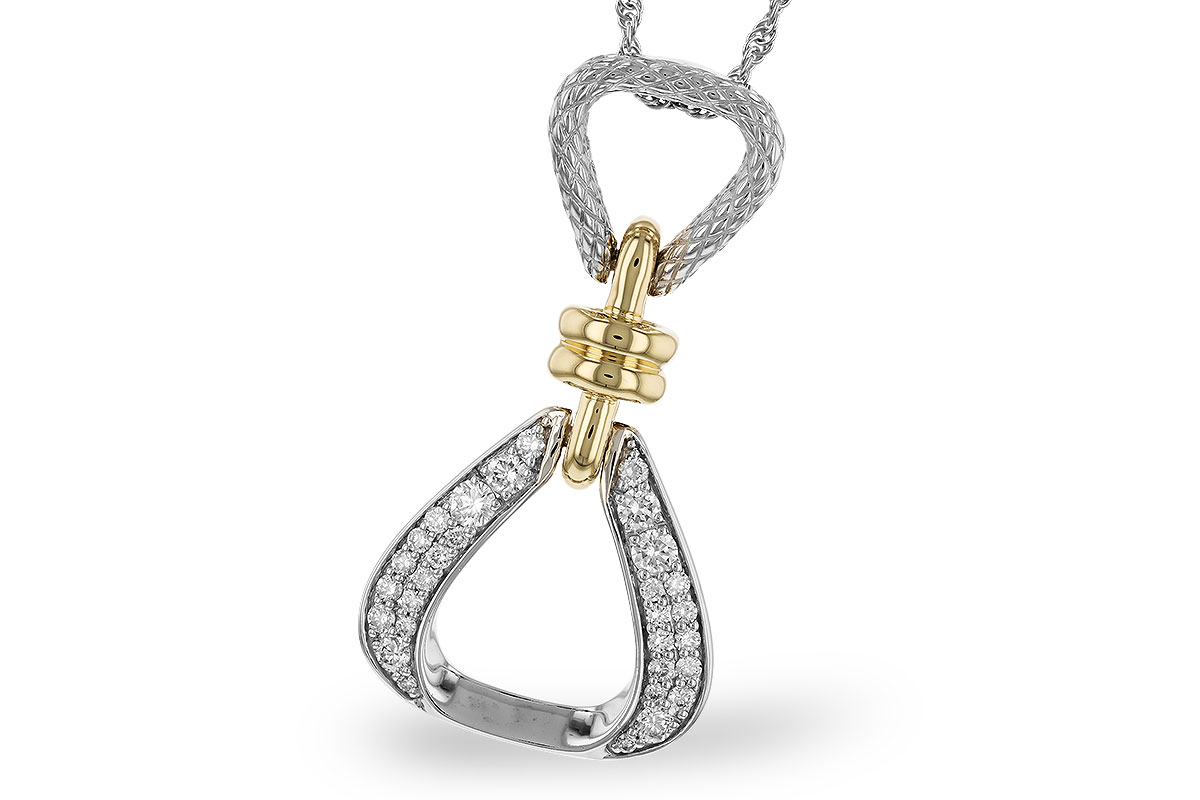 F274-35386: NECKLACE .50 TW