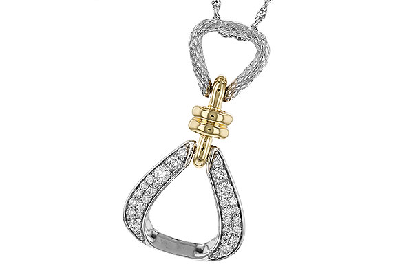 F274-35386: NECKLACE .50 TW