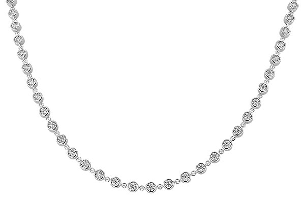F275-19059: NECKLACE 3.40 TW (18")