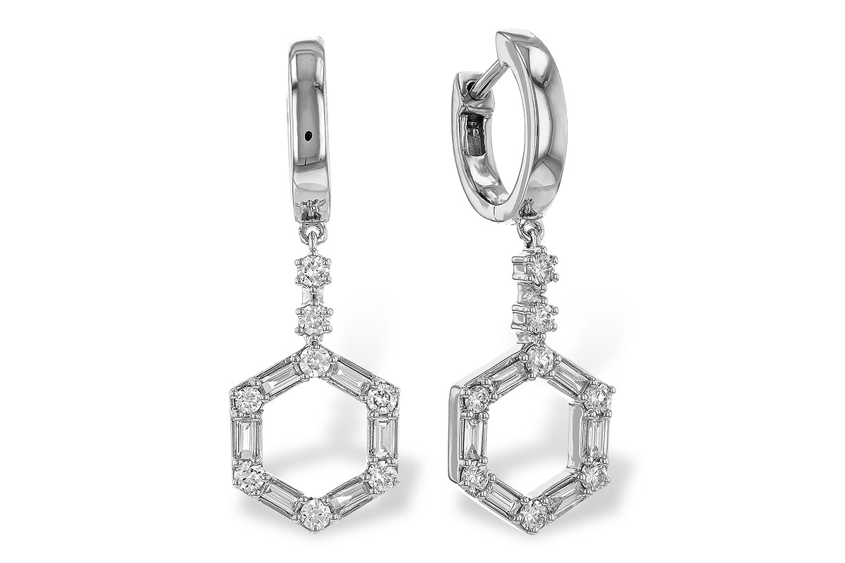 F275-19932: EARRINGS .23 BAG .60 TW