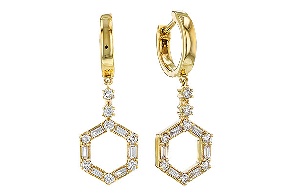 F275-19932: EARRINGS .23 BAG .60 TW