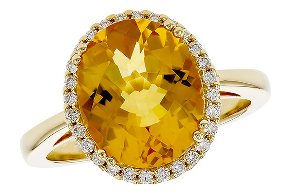 F275-21786: LDS RG 3.85 CITRINE 4.05 TGW (12x10MM OV)