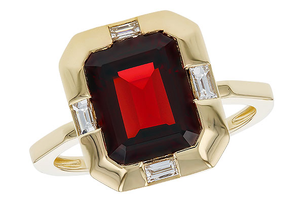 F275-22695: LDS RG 3.65 GARNET 3.82 TGW (10x8MM GAR)