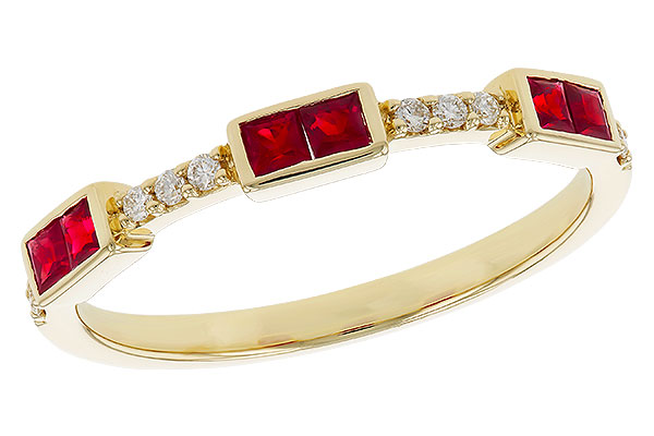 F275-23550: LDS WED RG .34 RUBY .41 TGW