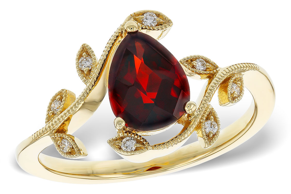 F275-25395: LDS RG 1.34 GARNET 1.40 TGW (8x6MM GAR)