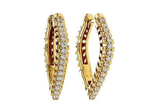 F275-26323: EARRINGS .50 TW