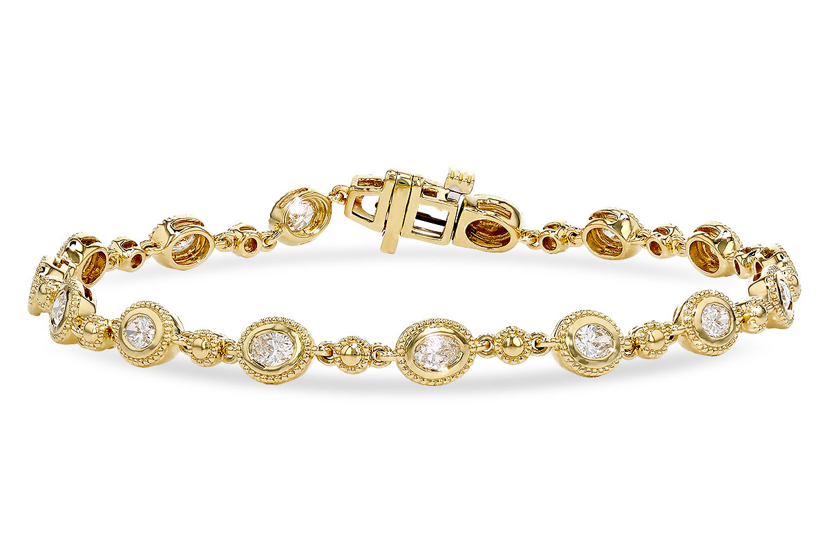 F275-26350: BRACELET 1.25 TW OVAL DIAS (7")