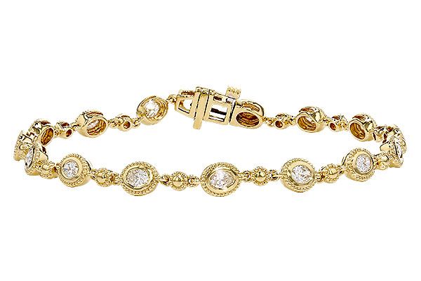 F275-26350: BRACELET 1.25 TW OVAL DIAS (7")