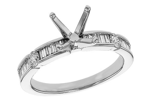 F275-27259: LDS SEMI DIA RG .23 TW BAG .40 TW