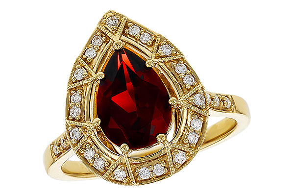 F276-09932: LDS RG 1.82 GARNET 1.98 TGW (10x7MM GAR)