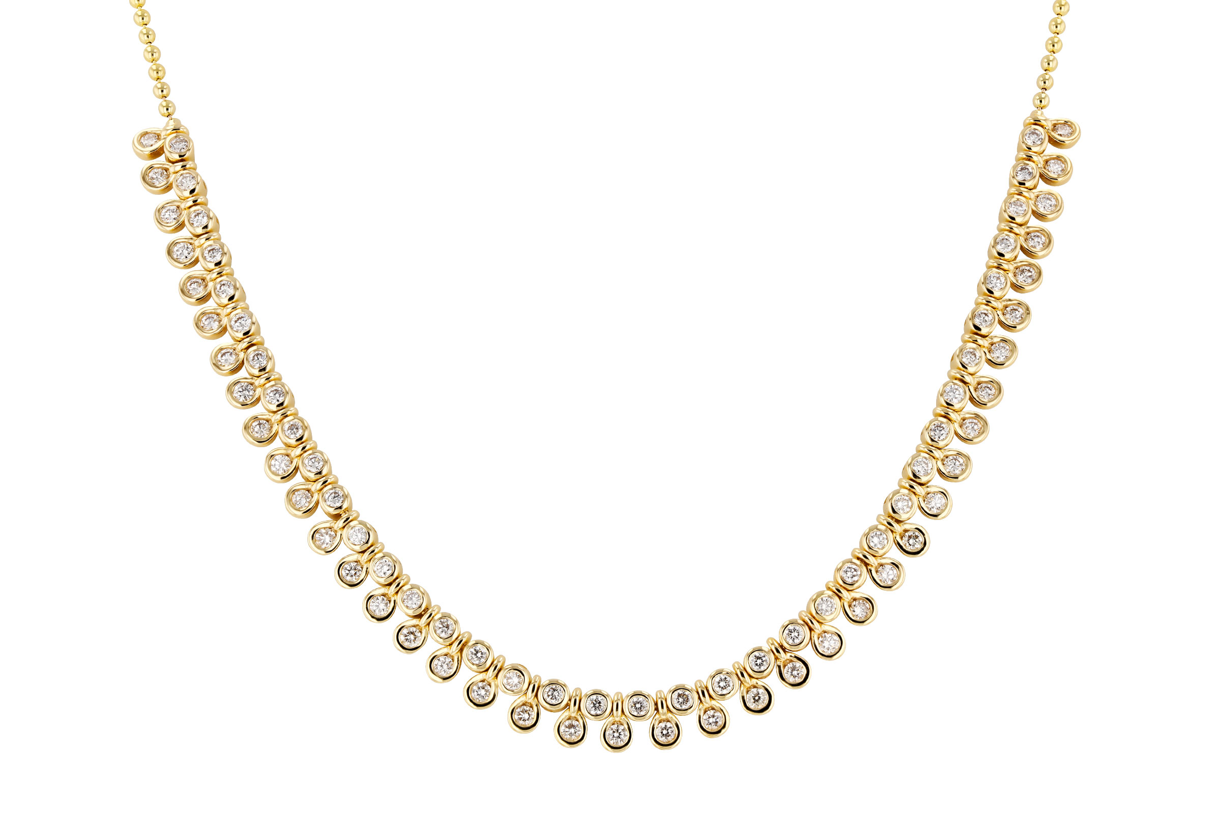 F276-11741: NECKLACE 1.50 TW (17")