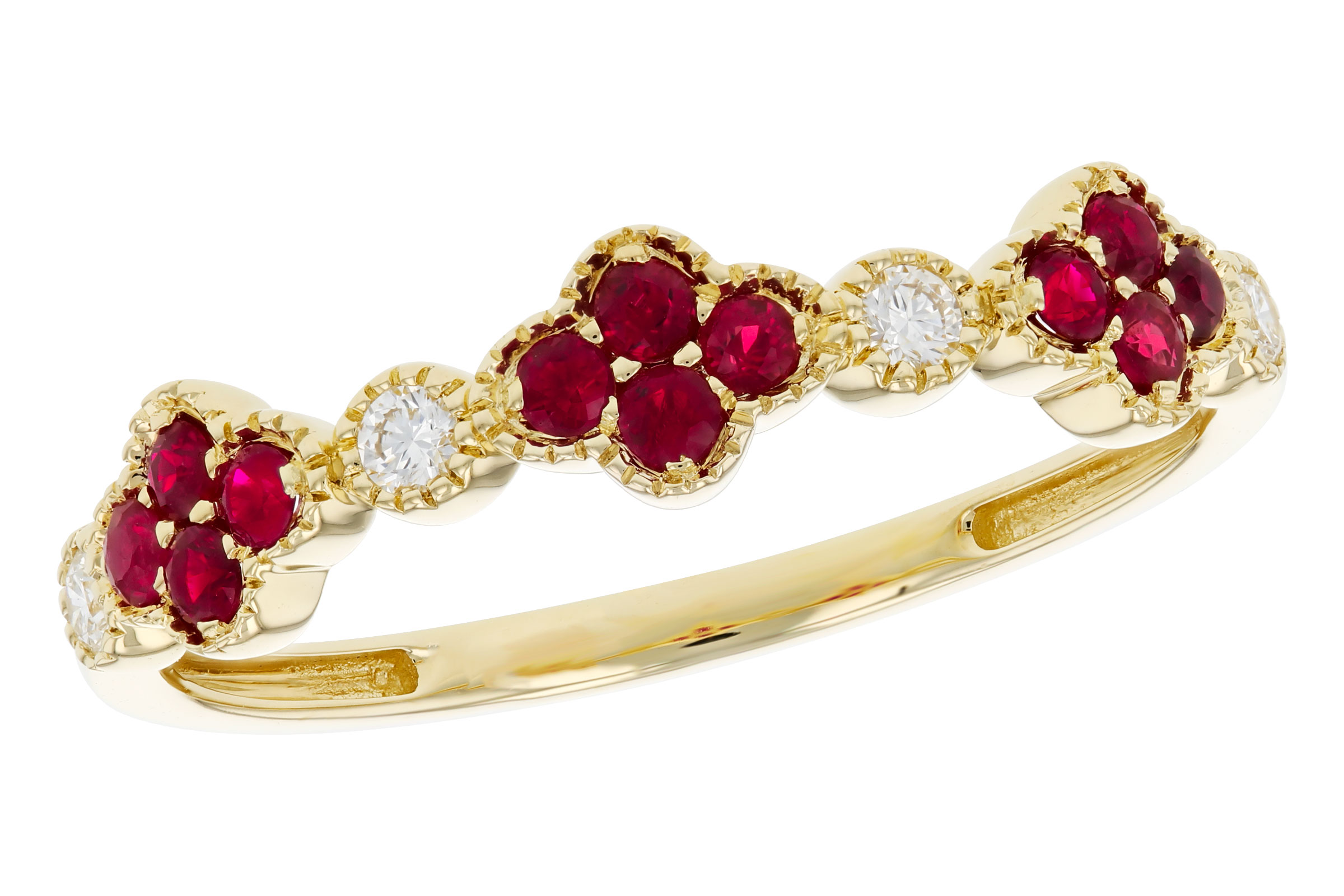 F276-12659: LDS WED RG .22 TW RUBY .30 TGW