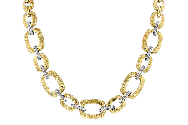 G007-00895: NECKLACE .48 TW (17 INCHES)