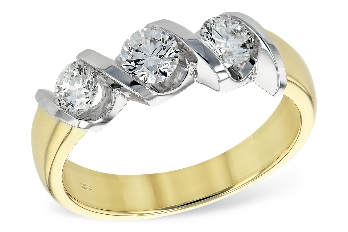 G093-43559: LDS WED RG .27 BR .75 TW