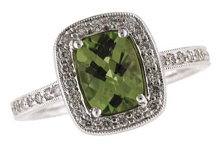 G184-29077: LDS DIA RG 1.45 PERIDOT 1.71 TGW