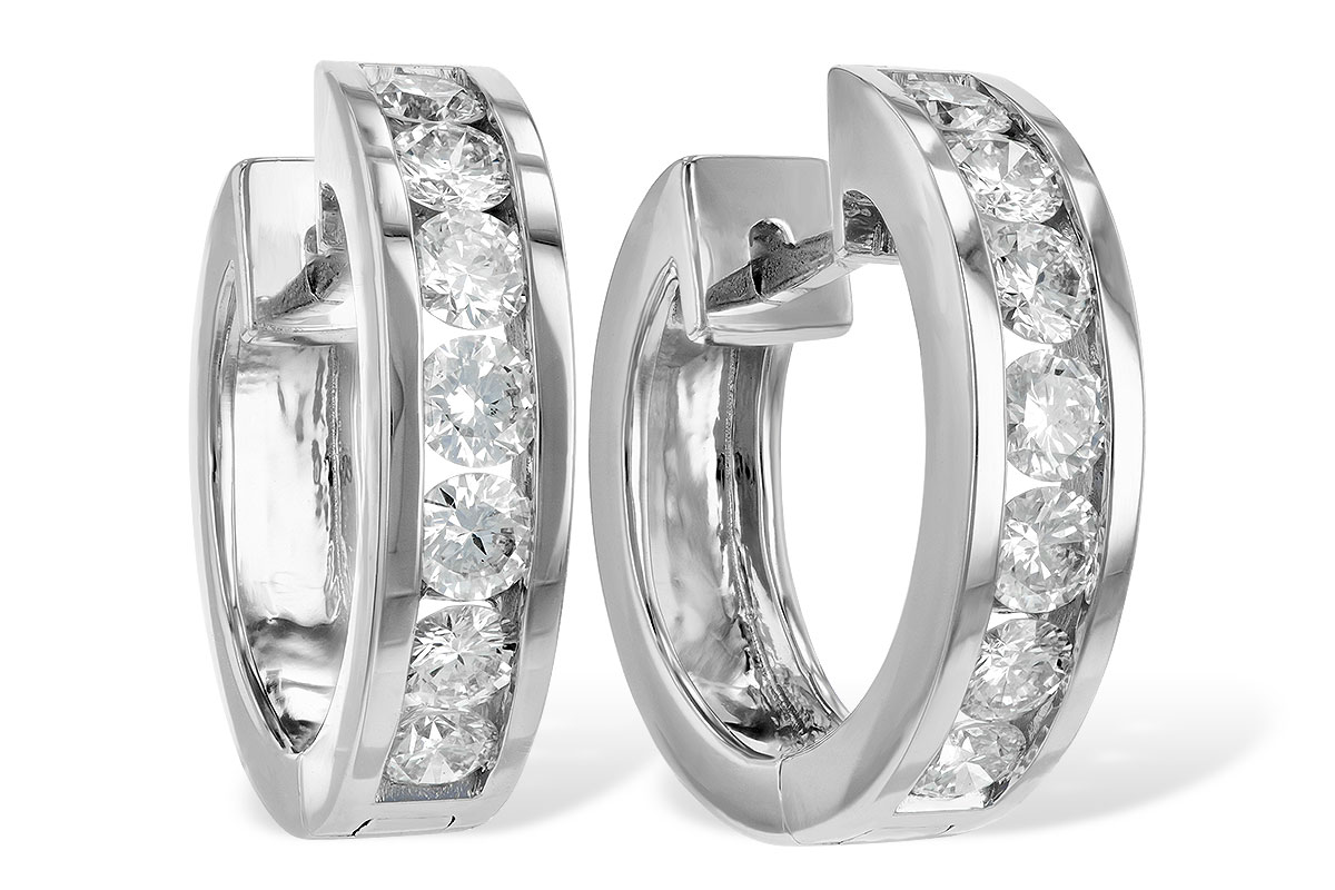 G186-12659: EARRINGS 1.50 TW