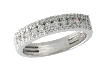 G187-96286: LDS WED RG .50 TW