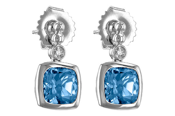 G189-78123: EARR 1.76 BLUE TOPAZ 1.80 TGW