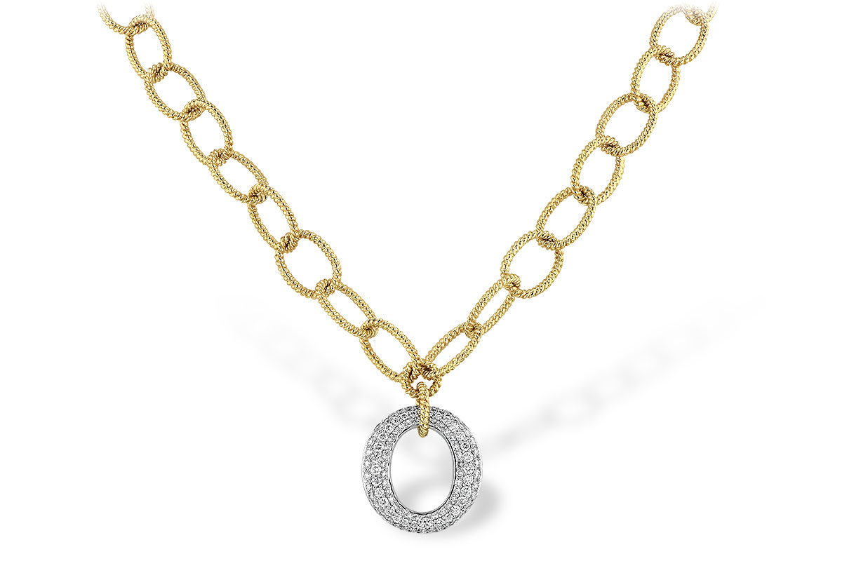 G190-65395: NECKLACE 1.02 TW (17 INCHES)
