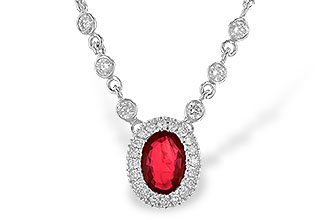 G190-70832: NECK .70 RUBY .94 TGW (17")