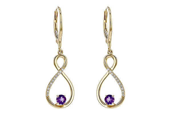 G190-72723: EARR .27 AMETHYST .35 TGW