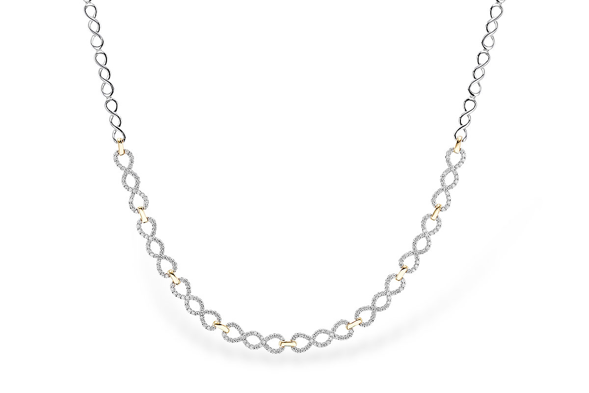 G274-29023: NECKLACE 2.42 TW