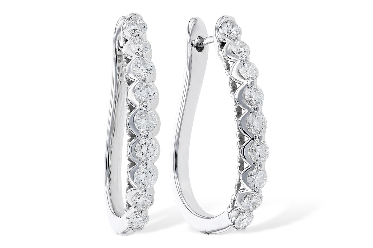 G274-30841: EARRINGS 1.50 TW